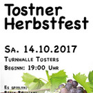 Tostner Herbstfest 2017