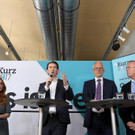Bilder der Pressekonferenz