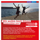 Pfadis wollen hoch hinaus - starten Crowdfunding