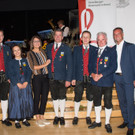 Jubilare der HM Ludesch beim Ehrungsabend 