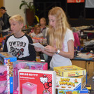 Familientreffpunkt beim "Nice Divers " Kinderflohmarkt