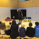 Clown Schlotterhos im Stadtschulzentrum Bludenz