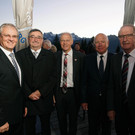 Bürgermeister Mandi Katzenmayer (Bludenz), Präsident Karlheinz Worsch (Lions Club Bludenz), Landtagspräsident Harald Sonderegger