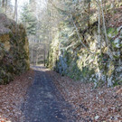 Bilder der Ischlerbahntrasse