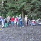 Ein Herbstfest im Walde