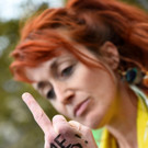 Frauen protestieren in Frankreich