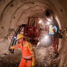 Baurarbeiten am Arlbergtunnel