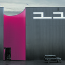 Messehallen, die aus der Reihe tanzen