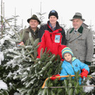 Christbaumernte in Göming