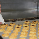 Bilder vom Backen: Die Mandeltaler