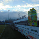 Neue Fantribüne für Cashpoint Arena