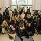 Altgnigler Krampusse vorm Schloss Mirabell