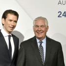 Rex Tillerson mit Sebastian Kurz