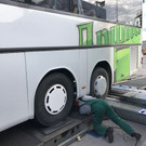 Desolate Reisebusse auf A4 in Niederösterreich aus Verkehr gezogen