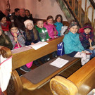 Klosafeier in der Pfarrkirche Gortipohl