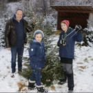 Beste Bilder Christbaum schlagen in Rankweils Wald