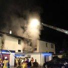 Haus in Vollbrand