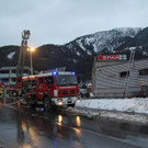 Nüziders: Brand in Supermarkt