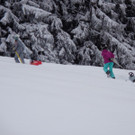 Leichtathleten auf der Gulmalpe