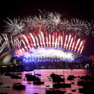 Silvesterfeuerwerk in Sydney 