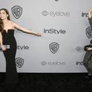 Party und Roter Teppich bei den Golden Globes