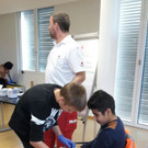 Ausbildung zum Ersthelfer absolviert