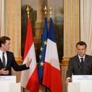 Kurz triftt Macron