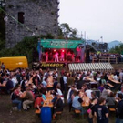 Samstagabend beim Burgfest