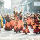 Landesnarrentag: Umzug in Lauterach