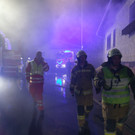Brandstiftung in Frastanz: Bilder vom Kellerbrand
