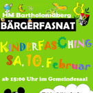 Bärger-Kinderfasching 