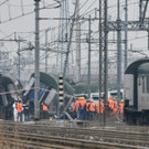 Zug in Mailand entgleist