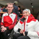 Paralympics-Athleten eingekleidet