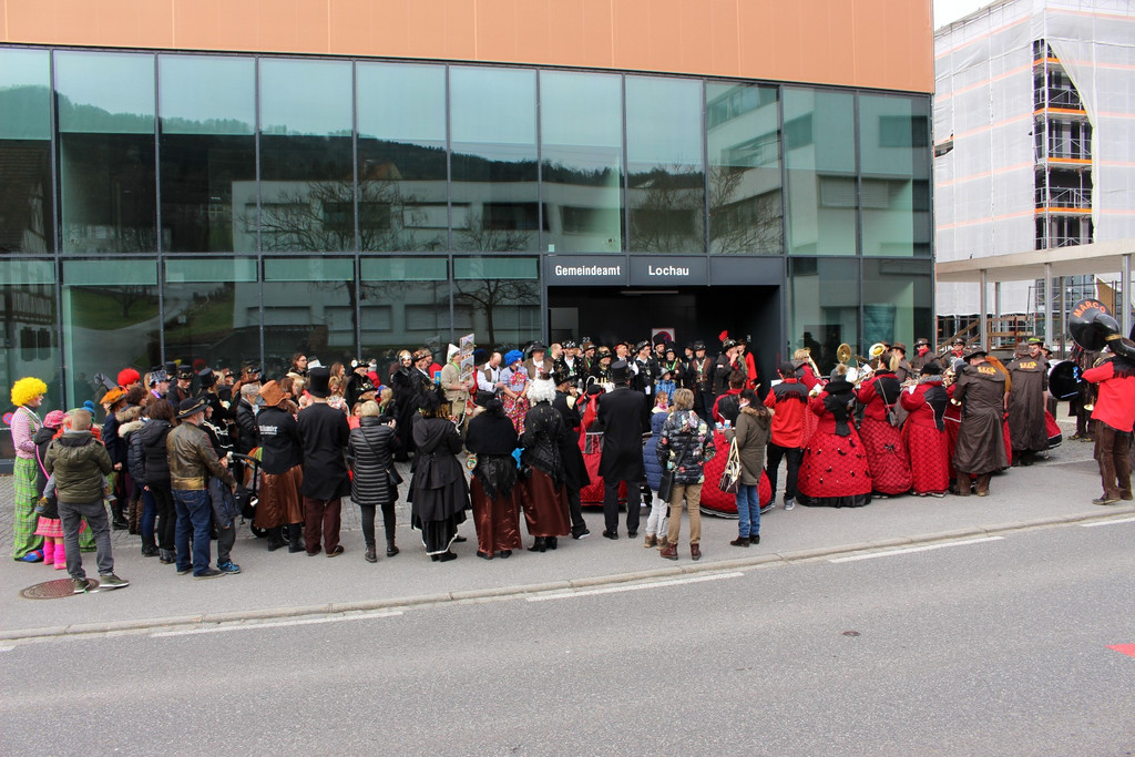 Fasching BGM Absetzung A GEMEINDEAMT AUSSEN 28-01-2018 _5_.JPG