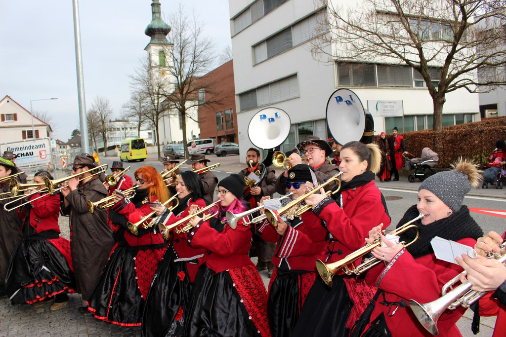 Fasching BGM Absetzung A GEMEINDEAMT AUSSEN 28-01-2018 _8_.JPG