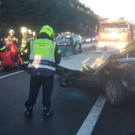 Tödlicher Unfall auf A10
