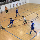 U9-Kicker von FC BW Feldkirch beim internationalen Schliser Hallaturnier