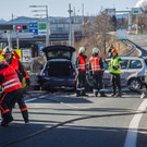 Zwei Verletzte bei Unfall vor Lieferinger Tunnel