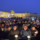 Lichtermeer für Ute Bock