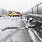 Verkehrsunfall auf der A14 auf Höhe Frastanz