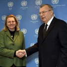 Kneissl und Fedotov in Wien