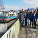 Brücke "Birkenwiese" wird montiert