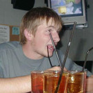 Randvolle Gläser im Wolfis