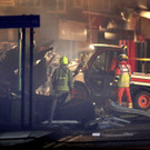 Haus explodiert in Leicester