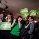 Grüne Wahlfeier