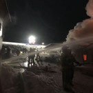 Großeinsatz bei Stall-Brand im Pongau