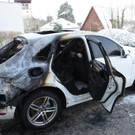 Bregenz: Auto in Brand gesteckt