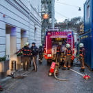 Brand im Hotel Sacher