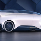 Futuristisches Auto Icona Nucleus