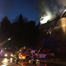Feldkirch: Dachstuhl in Vollbrand